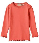 Wheat Bluse - Rib - Reese - Candy Red