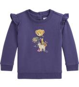 Polo Ralph Lauren Sweatshirt - Lilla m. Bamse