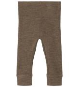 Name It Leggings - Uld - Rib - NbmWossa - Walnut