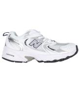 New Balance Sko - 530 - Hvid m. SÃ¸lv