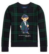 Polo Ralph Lauren Sweatshirt - Sort/GrÃ¸nternet m. Bamse