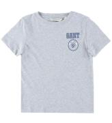 GANT T-shirt - 1949 - Light Grey Melange