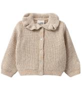 Sofie Schnoor Cardigan - Strik - Uld - Ecru Melange