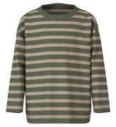 Name It Bluse - NmmVaksel - Dusty Olive/Pure Cashmere