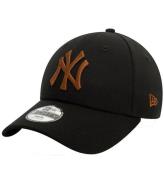 New Era Kasket - 9Forty - New York Yankees - Sort/Brun