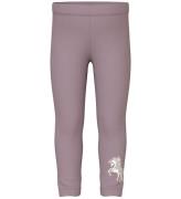 Name It Leggins - NmfDavina - Sweat - Elderberry/Unicorn