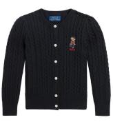 Polo Ralph Lauren Cardigan - Strik - Holiday - Sort