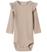 Lil' Atelier Body l/æ - Rib - NbfRaja - Shadow Gray