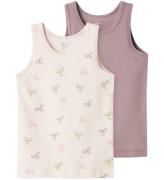 Name It Undertrøjer - Noos - 2-pak - NmfTank - Barely Pink