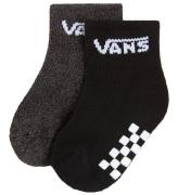 Vans Strømper - 2-pak - Drop V Classic - Sort/Grå