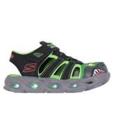 Skechers Sandaler m. Lys - Thermo-Splash - Hydro-Flare - Sort/Li