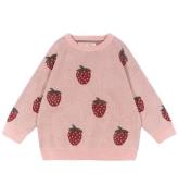 Konges Sløjd Bluse - Strik - Lapis Lurex - Strawberry