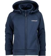 Didriksons Cardigan m. Fleece - Corin - Navy