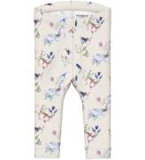 Name It Leggings - NbfBela - Peyote Melange m. Sommerfugle