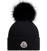 Moncler Hue - Uld - Sort