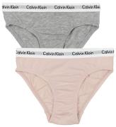 Calvin Klein Trusser - 2-pak - Shorty - Silverpeony/Greyheather