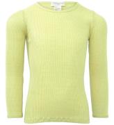 Minimalisma Bluse - Rib - Silke/Bomuld - Bergen - Lime