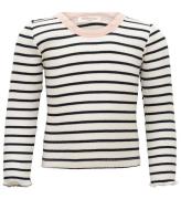 Minimalisma Bluse - Rib - Silke/Bomuld - Bardot - Sailor