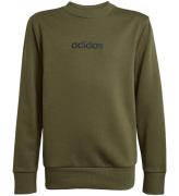 adidas Performance Bluse - J Lin FT Crew - Olistr/Black