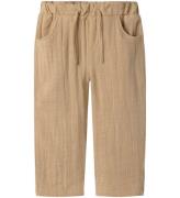 Lil Atelier Bukser - Musselin - Loose - NmmDawson - Taos Taupe