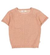 Wheat Strik T-Shirt - Strik - Bella - Rose Dawn m. HulmÃ¸nster