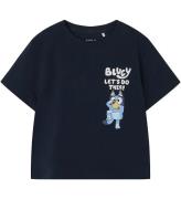 Name it T-shirt - NmmFlick Bluey - Dark Sapphire