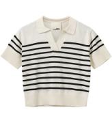 Sofie Schnoor Polo - Uld - Off White/Sort