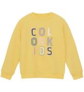 Color Kids Sweatshirt - Banana Cream m. Print