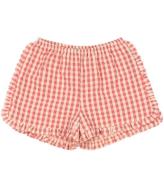 Konges Sløjd Shorts - Kim - Flamingo Plume Check