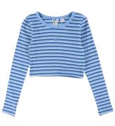 Roxy Bluse - Rib - Hey Yeah Yeah - Dazzling Blue Party Wave Stri