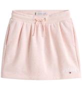 Tommy Hilfiger Nederdel - Pleat Terry -  Ice Heather