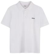 BOSS Polo - Hvid m. Print