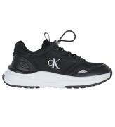 Calvin Klein Sko - Low Cut Lace-Up - Sort