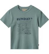 Wheat T-shirt - Seb - Stormy Sea m. Print