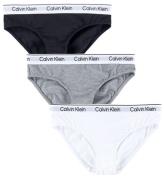 Calvin Klein Trusser - 3-pak - Hvid/Sort/GrÃ¥meleret
