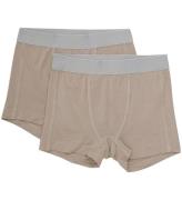 Minymo Boxershorts - 2-pak - Viskose - Simply Taupe