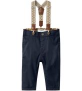 Name It Bukser m. Seler - NbmRyan - Dark Sapphire