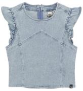 Indian Blue Jeans Top - Light Denim Blue