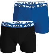 BjÃ¶rn Borg Boxershorts - 2-pak - BlÃ¥/Sort