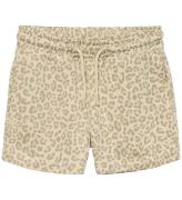Vero Moda Girl Sweatshorts - VmBrenda - Birch/Leo