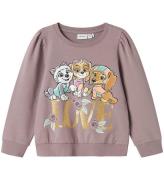 Name It Sweatshirt - NmfMesse Paw Patrol - Purple Dove