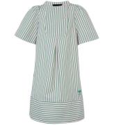 Emporio Armani Kjole - Rosa/GrÃ¸nstribet