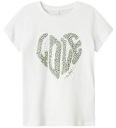 Name It T-shirt - NkfHillip - Bright White