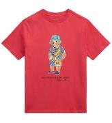 Polo Ralph Lauren T-shirt - RÃ¸d m. Bamse