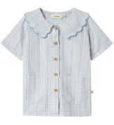 Lil Atelier T-shirt - NmfHazelle - Zen Blue