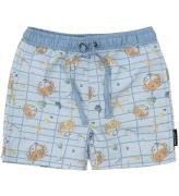 Mikk-Line Badeshorts - Faded Denim