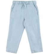 Tommy Hilfiger Bukser - Hør - Breezy Blue