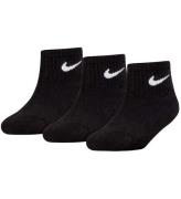 Nike Ankelstrømper - 3-pak - Sort