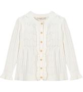 Fliink Cardigan - Strik - Sunny - Cloud Dancer