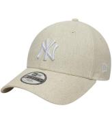 New Era Kasket - 9Forty - Viskose/HÃ¸r - Light Beige